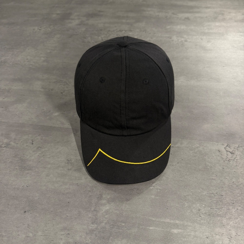 Bacardi‎ Baseball Cap Men Black Red Yellow Liquor Embroidered Logo Strapback Hat